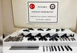 Ümraniye’de kaçak silah operasyonunda 1 kişi tutuklandı