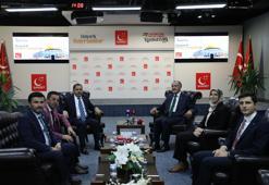 Saadet Partisi'nde bayramlaşma ziyaretleri