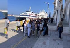 Rodos'a Türk turist akını