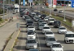 'Kilit kavşak' Kırıkkale'de bayram dönüşü trafiği