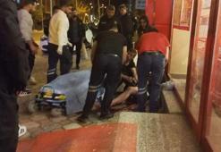 Sokakta 3 kişinin bıçaklı saldırısında yaralandı