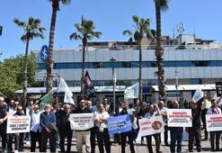 İzmir'de 'İsrail' protestosu