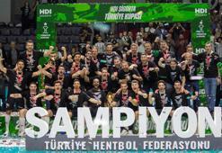 Hentbol Erkekler Türkiye Kupası'nda şampiyon Beşiktaş