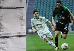 Kocaelispor- Giresunspor maçında esame listesi krizi