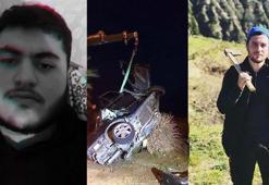 Rize’de takla atan otomobil ağaca çarptı: 2 ölü, 3 yaralı