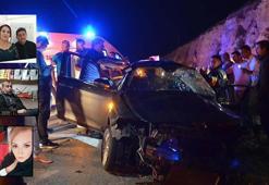 Didim'de, yolcu otobüsüyle çarpışan otomobilde ölen 4 kişi dünürmüş