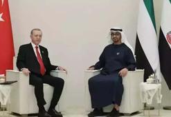 Cumhurbaşkanı Erdoğan, BAE Devlet Başkanı Al Nahyan ile görüştü