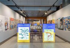 İş Sanat’ın yeni sergisi ‘Yazan-Çizen LATİF DEMİRCİ’ ziyarete açıldı