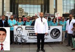 Hasta yakınının öldürdüğü Dr. Ersin Arslan anıldı