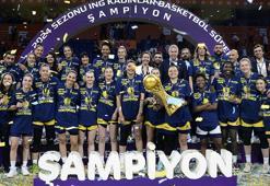 Kadınlar Basketbol Süper Ligi'nde şampiyon Fenerbahçe Alagöz Holding