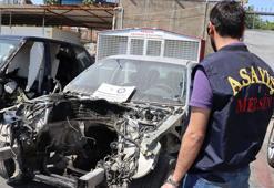 Gümrük kaçağı araçları parçalayıp piyasaya süren 2 şüpheliye gözaltı