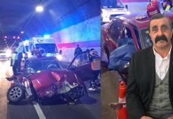 Zigana Tüneli’nde duvara çarpan otomobilin sürücüsü öldü
