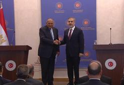 Dışişleri Bakanı Fidan ve Mısır Dışişleri Bakanı Shoukry'den basın toplantısı