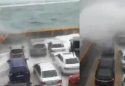 Yalova-Yenikapı arabalı vapurunda korku dolu anlar: 4 araç hasar gördü