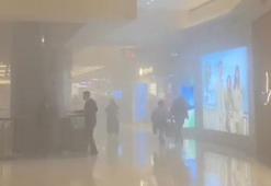 İstinye'de AVM otoparkında araç yangını; dumanlar AVM'nin içini kapladı