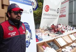 Arnavutköy'de sahte parfüm operasyonu: 64 bin şişe ele geçirildi