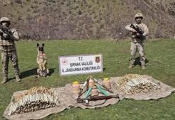 'Bozdoğan-28' operasyonlarında 82 mağara, sığınak ve barınma alanı imha edildi