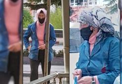 Kadın kıyafeti giyerek çocukları takip eden şüpheli yakalandı