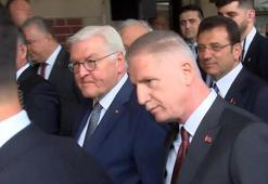 Almanya Cumhurbaşkanı Steinmeier'a Filistin protestosu, gözaltılar var