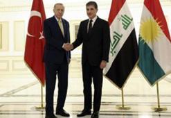 Cumhurbaşkanı Erdoğan, IKBY Başkanı Barzani ile görüştü