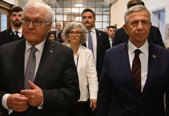 Mansur Yavaş, Almanya Cumhurbaşkanı Steinmeier ile görüştü