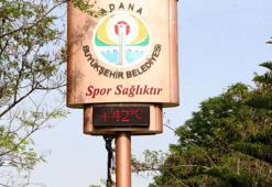 Adana erken ısındı; termometreler 42 dereceyi gördü