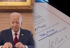 Biden, 95 milyar dolarlık tasarıyı imzaladı