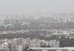 Antalya 2 gündür toz bulutu altında