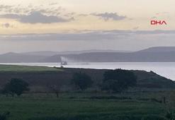 Çanakkale Boğazı'nda gemi yangını söndürüldü