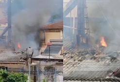 Maltepe'de tarihi Yalı Hamamı'nda yangın