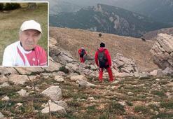 Yıldız Dağı'nda kaybolan emekli öğretim üyesinin arkadaşları yoruldukları için tırmanışa devam etmemiş