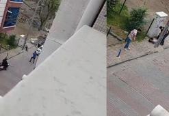 Küçükçekmece'de bıçaklı saldırgan bacağından vurularak yakalandı