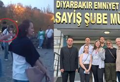 Halay çekerken çalınan telefonunu bulan polise İtalyan öğrenci Linda'dan teşekkür