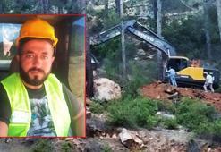 Toprak kaydı; devrilen iş makinesinin altında kalan operatör öldü