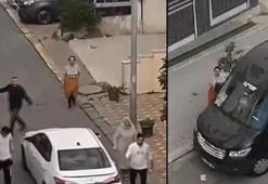 Eyüpsultan'da hatalı park tartışmasında sopalı bıçaklı grup şoförü darbetmeye çalıştı, minibüse saldırdı