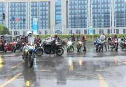 Motosikletlilerden Oğuz Murat Aci ve Mert Çakır için 'Adalet konvoyu'