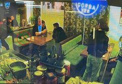 Çorbacıda silahlı saldırı güvenlik kamerasında