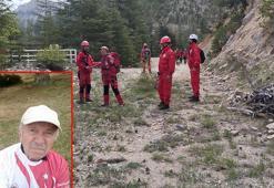 Yıldız Dağı'nda kaybolan emekli öğretim üyesini arama çalışmaları 6'ncı gününde