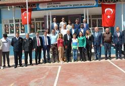 Öğretim görevlisi, mezun olduğu köy okulunu yeniledi