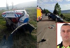 Otomobilin çarptığı trafik polisi şehit oldu, 4 kişi yaralandı
