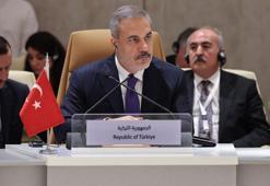 Bakan Fidan, Riyad'da Filistin konulu toplantıya katıldı