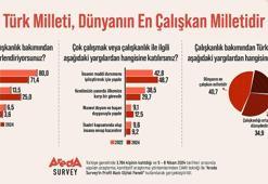 Araştırma: Türk halkının yüzde 71,4’ü kendisini ‘çalışkan’ olarak tanımlıyor