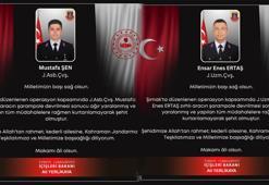 Bakan Yerlikaya: Zırhlı aracın şarampole devrilmesi sonucunda 2 asker şehit oldu