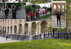 Saraçhane Meydanı'nda 1 Mayıs hareketliliği