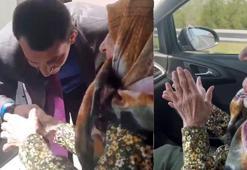 Huzurevi sakininin, otomobilde sevdiği şarkıları dinleyerek gezme hayali gerçekleşti