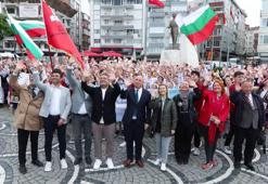 Medeniyetler Buluşması temasıyla 3 ülkeden 400 dansçı halk oyunları gösterisi sergiledi