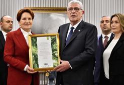 Dervişoğlu, Akşener'den görevi devraldı