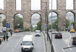 Bozdoğan Kemeri trafiğe açıldı