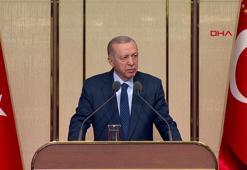 Erdoğan: Amerikan üniversitelerinde profesörler 'katliam dursun' dedikleri için linç ediliyor