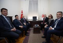 TBMM Başkanı Numan Kurtulmuş, Saadet Partisi Grubu’nu ziyaret etti